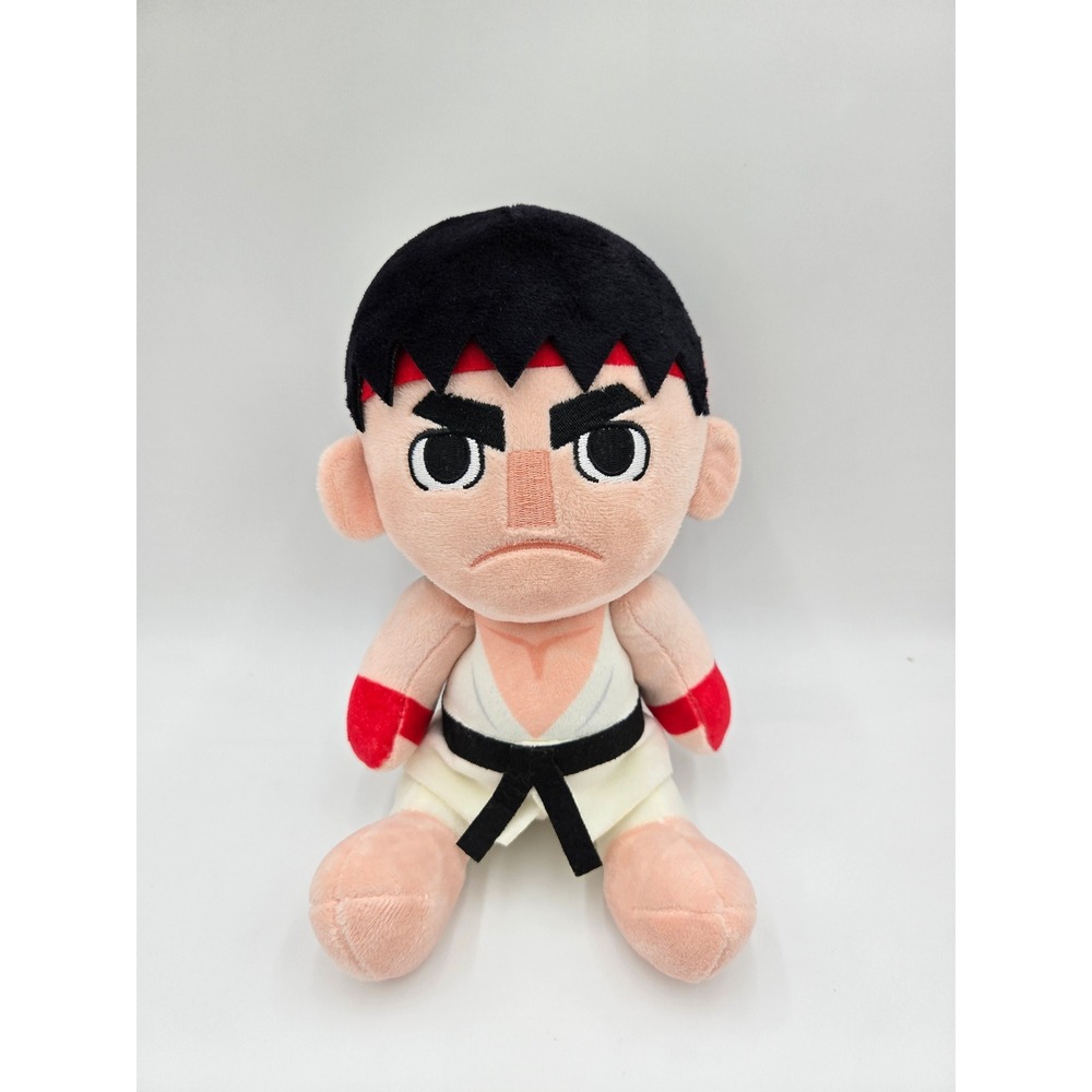 Peanuts Club Street Fighter 2 Ryu Plush Figure Capcom Video Game Collectible HTF
